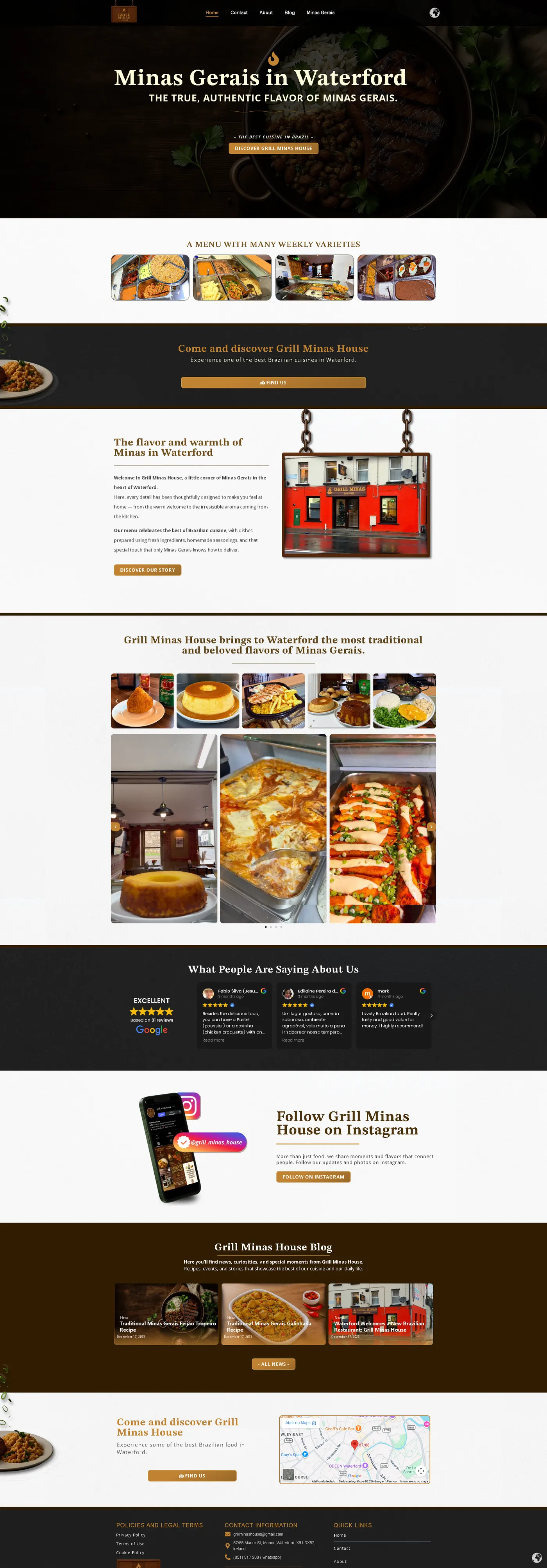 Grill Minas House — Gastronomia (desktop)