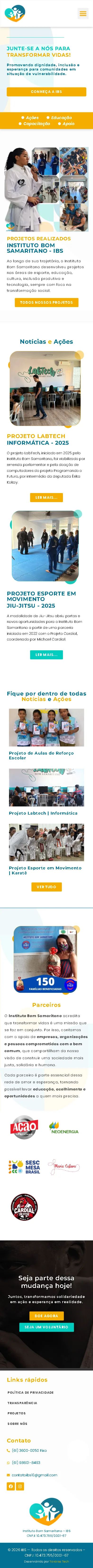 IBS — Institucional (mobile)